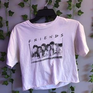 Cropped friends t-shirt